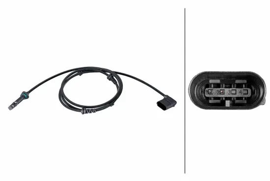 Sensor, Raddrehzahl Vorderachse HELLA 6PU 358 216-671 Bild Sensor, Raddrehzahl Vorderachse HELLA 6PU 358 216-671