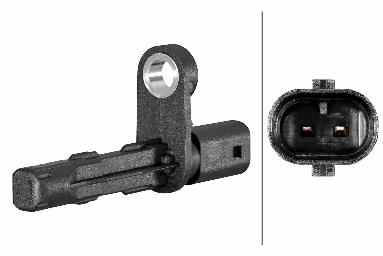 Sensor, Raddrehzahl Hinterachse HELLA 6PU 358 216-711