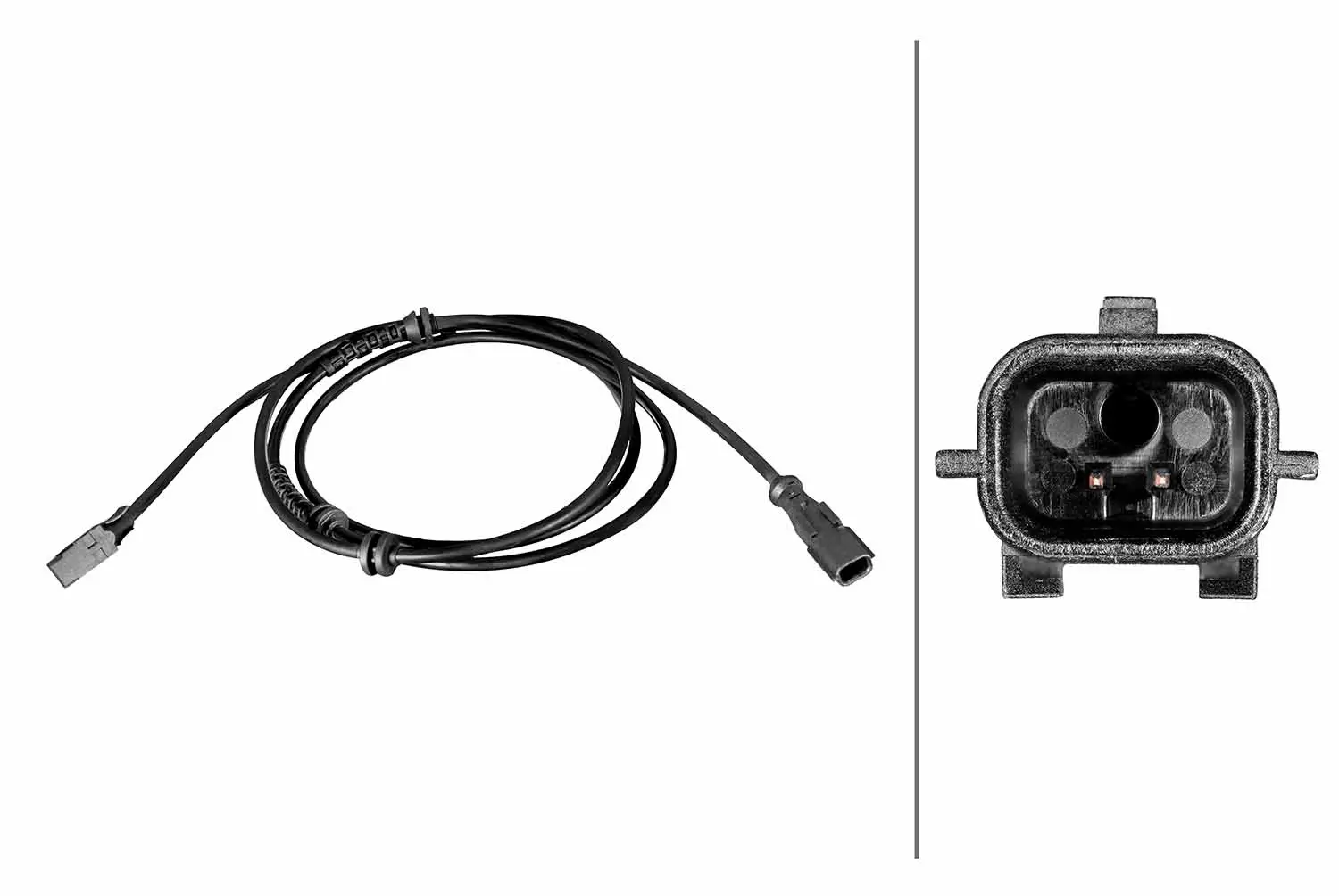 Sensor, Raddrehzahl Hinterachse rechts HELLA 6PU 358 216-801
