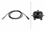Sensor, Raddrehzahl Hinterachse rechts HELLA 6PU 358 216-801