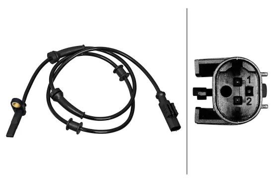 Sensor, Raddrehzahl Hinterachse HELLA 6PU 358 217-251 Bild Sensor, Raddrehzahl Hinterachse HELLA 6PU 358 217-251