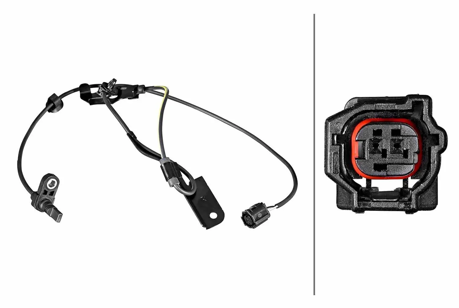 Sensor, Raddrehzahl Vorderachse HELLA 6PU 358 217-441