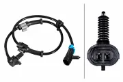 Sensor, Raddrehzahl Vorderachse HELLA 6PU 358 217-471