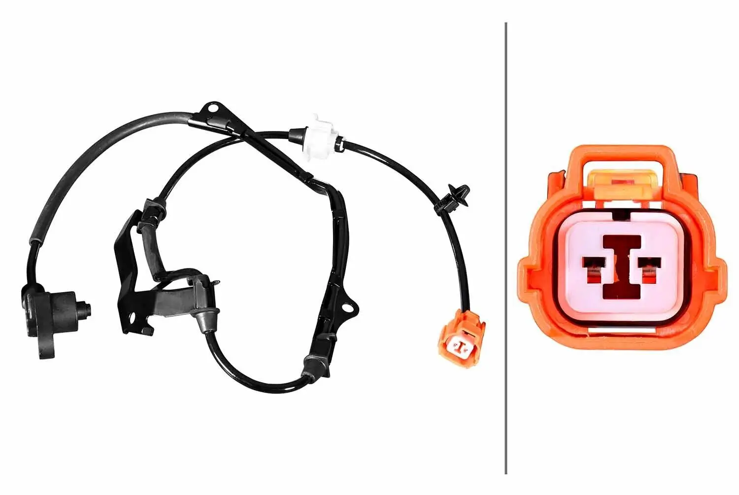 Sensor, Raddrehzahl Vorderachse HELLA 6PU 358 217-621