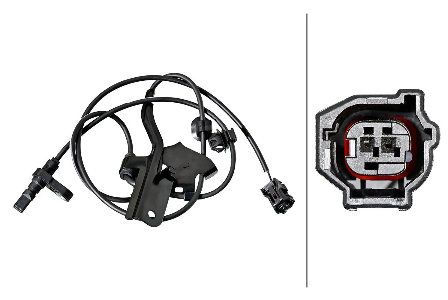 Sensor, Raddrehzahl Vorderachse HELLA 6PU 358 217-651