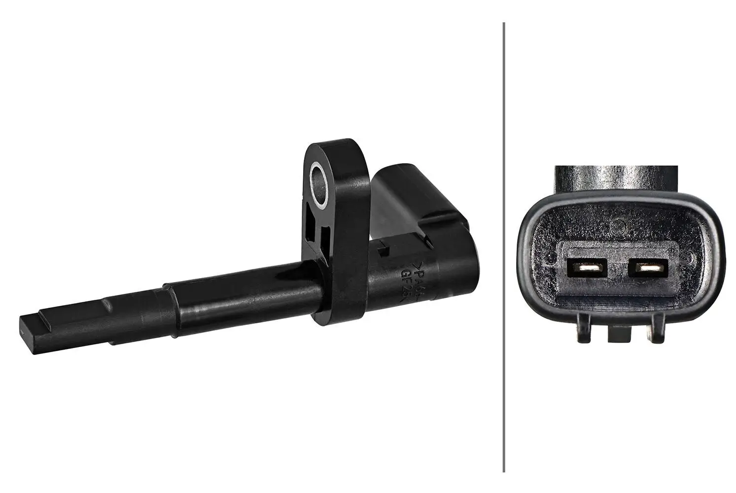 Sensor, Raddrehzahl Hinterachse rechts HELLA 6PU 358 217-701