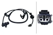 Sensor, Raddrehzahl Vorderachse HELLA 6PU 358 218-051