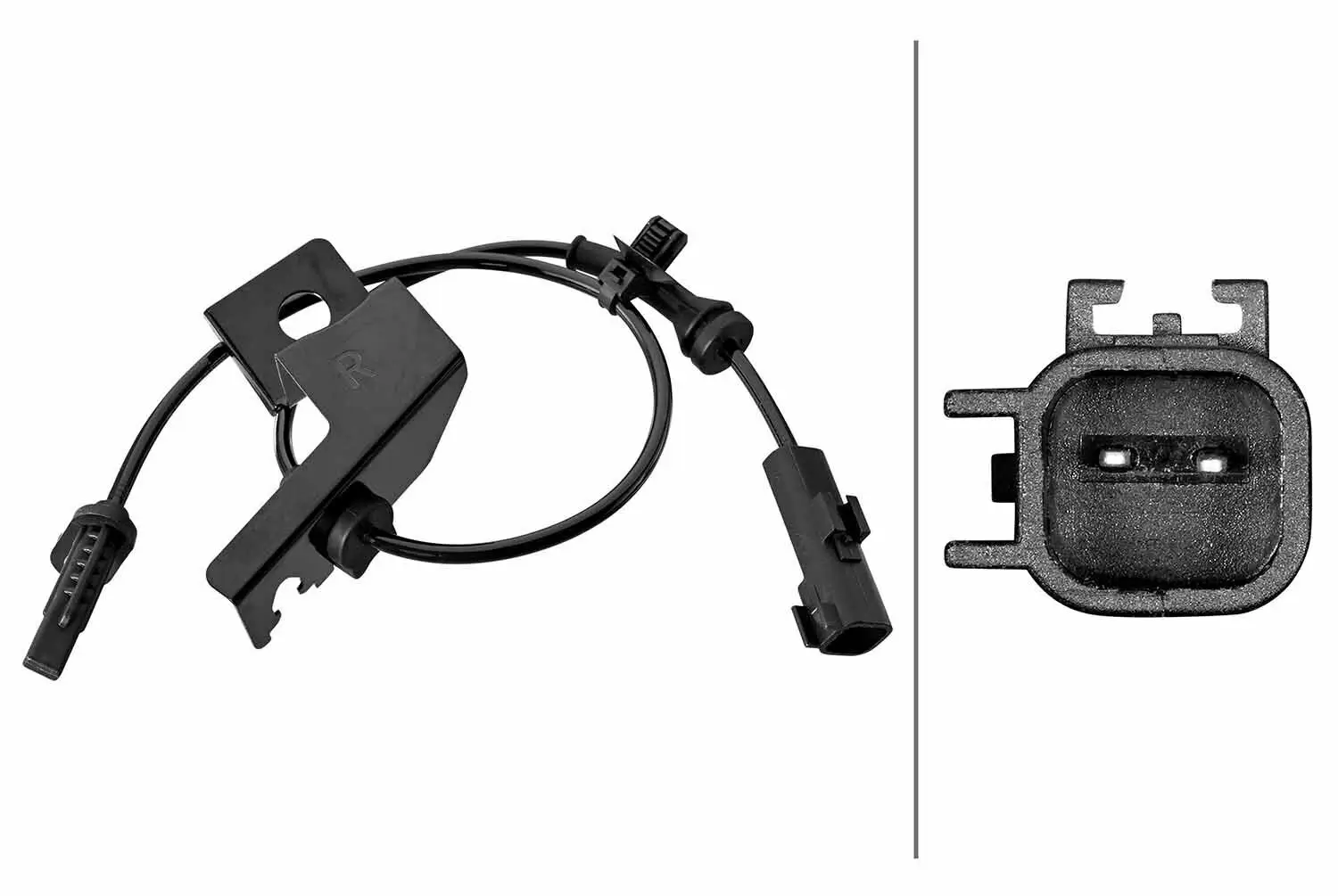 Sensor, Raddrehzahl Vorderachse HELLA 6PU 358 218-821