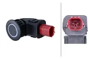 Sensor, Einparkhilfe außen beidseitig beidseitig hinten vorne HELLA 6PX 358 141-941