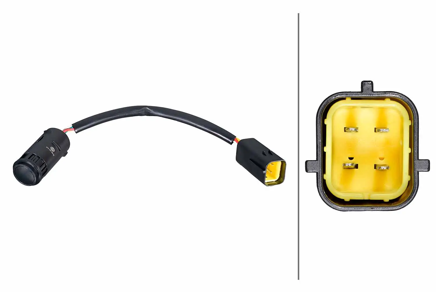 Sensor, Einparkhilfe hinten links hinten rechts HELLA 6PX 358 269-381