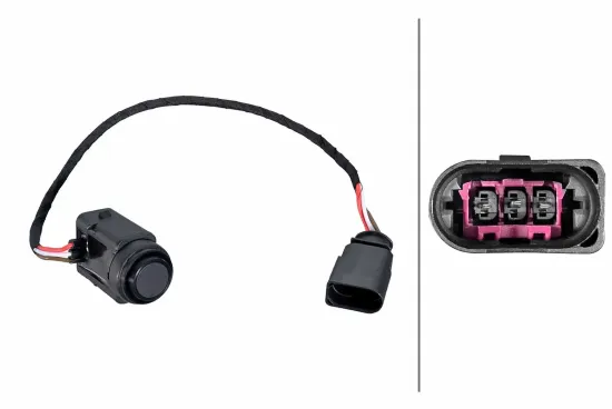Sensor, Einparkhilfe vorne hinten HELLA 6PX 358 270-791 Bild Sensor, Einparkhilfe vorne hinten HELLA 6PX 358 270-791