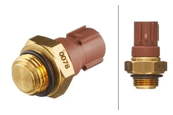 Temperaturschalter, Kühlerlüfter 12 V HELLA 6ZT 007 835-091