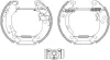 Bremsbackensatz HELLA 8DB 355 004-891 Bild Bremsbackensatz HELLA 8DB 355 004-891