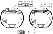 Bremsbackensatz HELLA 8DB 355 004-871