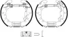 Bremsbackensatz HELLA 8DB 355 022-971 Bild Bremsbackensatz HELLA 8DB 355 022-971