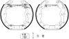 Bremsbackensatz HELLA 8DB 355 022-941 Bild Bremsbackensatz HELLA 8DB 355 022-941
