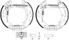 Bremsbackensatz HELLA 8DB 355 022-931 Bild Bremsbackensatz HELLA 8DB 355 022-931