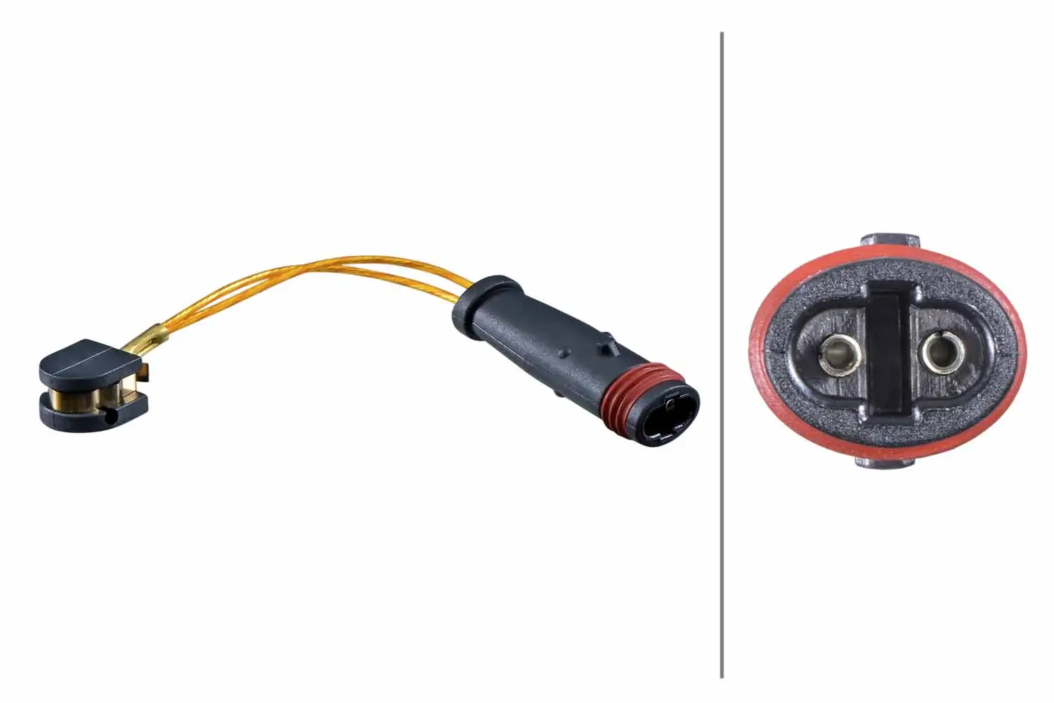 Warnkontakt, Bremsbelagverschleiß Hinterachse HELLA 8DK 355 253-761