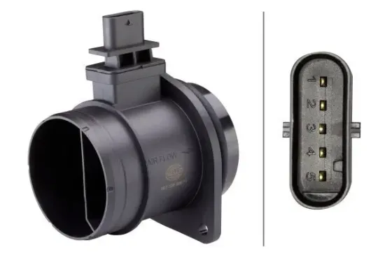 Luftmassenmesser HELLA 8ET 358 095-711 Bild Luftmassenmesser HELLA 8ET 358 095-711