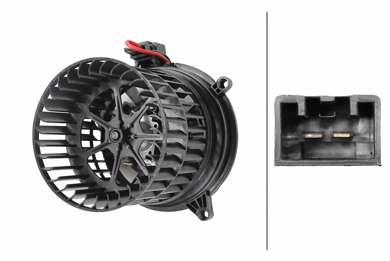 Innenraumgebläse 12 V HELLA 8EW 366 400-021