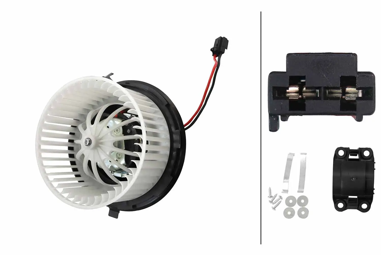 Innenraumgebläse 12 V HELLA 8EW 366 400-031