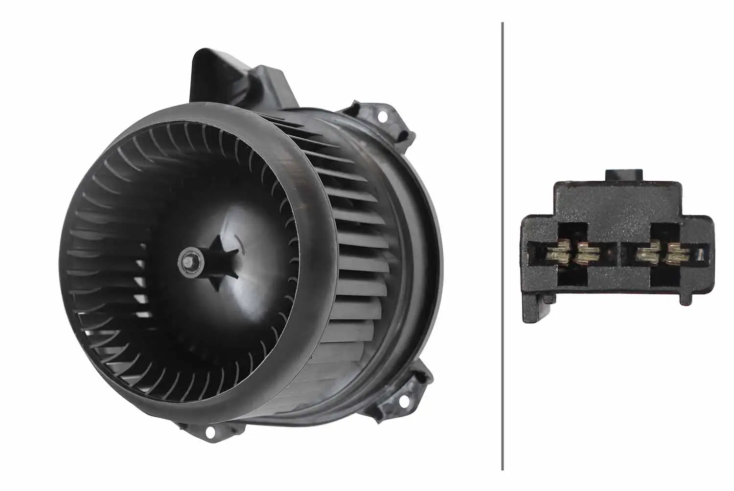 Innenraumgebläse 12 V HELLA 8EW 366 400-071