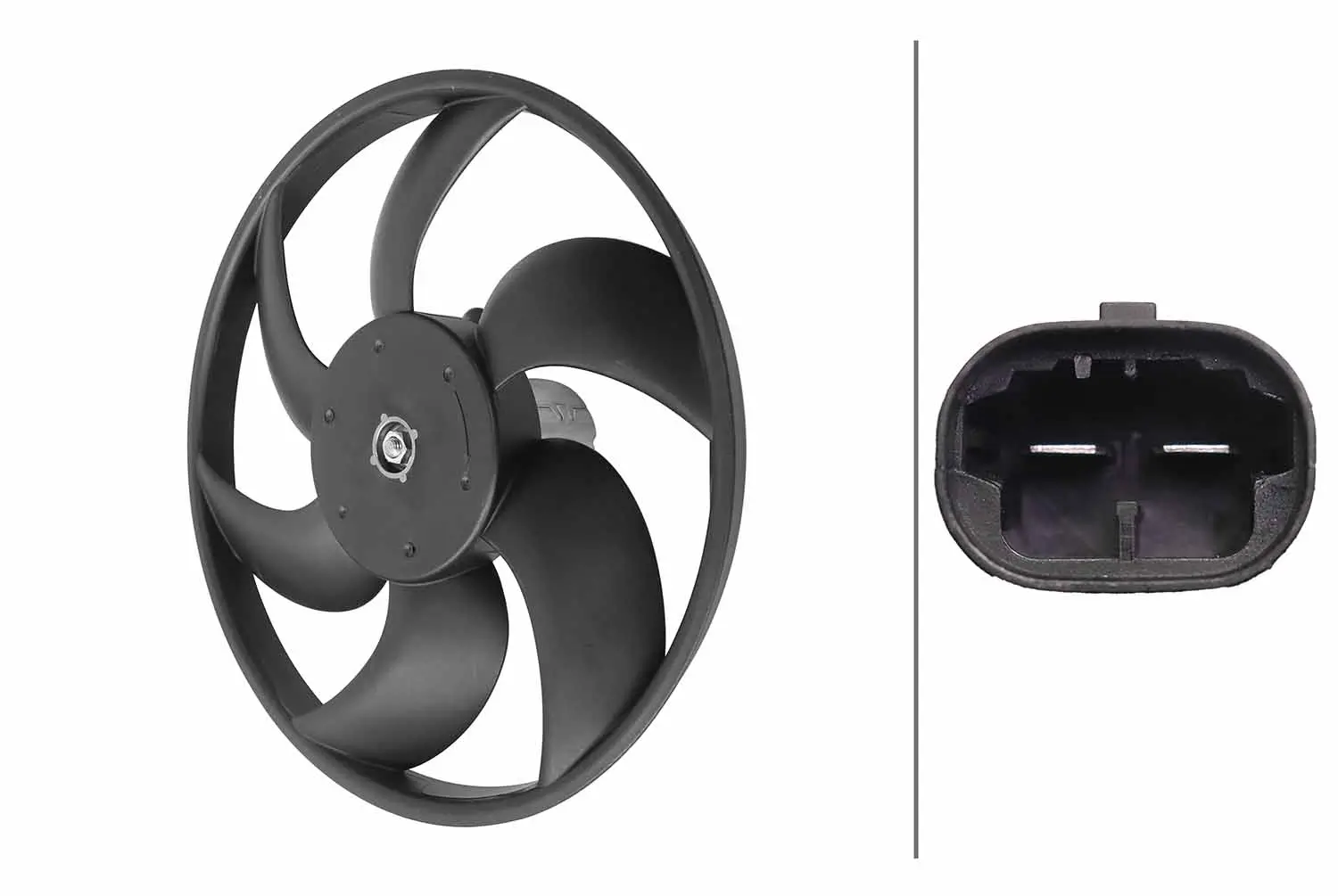 Lüfter, Motorkühlung 12 V HELLA 8EW 366 420-021