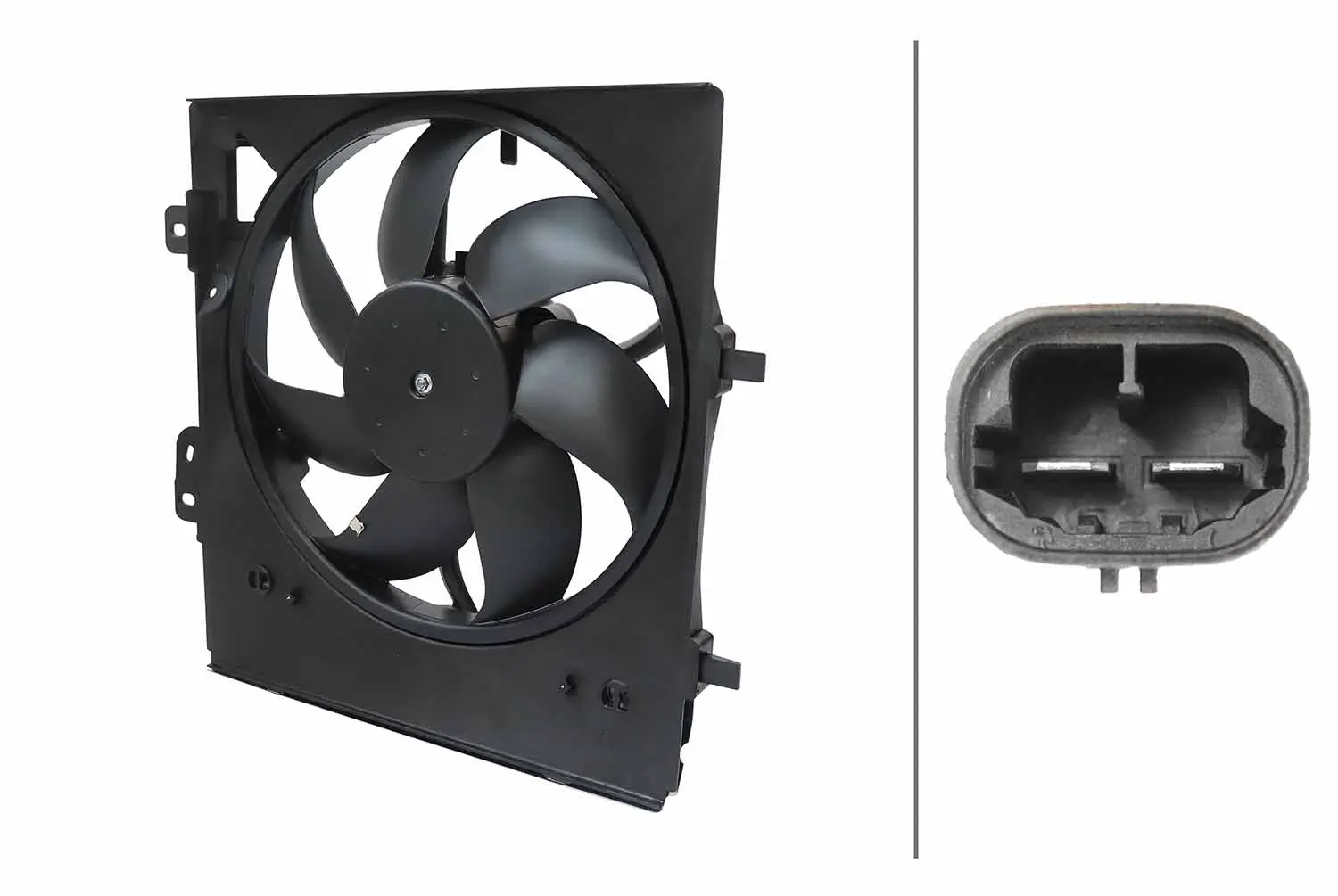 Lüfter, Motorkühlung 12 V HELLA 8EW 366 420-221