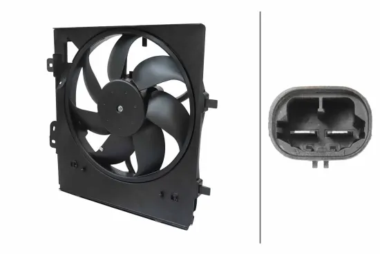 Lüfter, Motorkühlung 12 V HELLA 8EW 366 420-221 Bild Lüfter, Motorkühlung 12 V HELLA 8EW 366 420-221