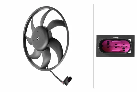 Lüfter, Motorkühlung 12 V HELLA 8EW 366 420-231 Bild Lüfter, Motorkühlung 12 V HELLA 8EW 366 420-231