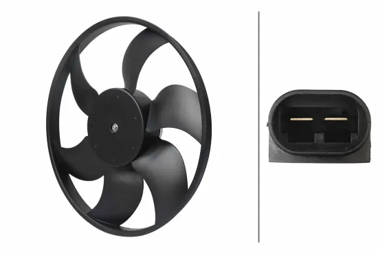 Lüfter, Motorkühlung 12 V HELLA 8EW 366 420-241 Bild Lüfter, Motorkühlung 12 V HELLA 8EW 366 420-241