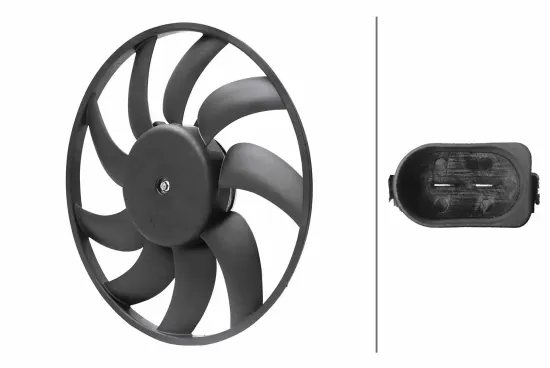 Lüfter, Motorkühlung 12 V HELLA 8EW 366 420-261 Bild Lüfter, Motorkühlung 12 V HELLA 8EW 366 420-261