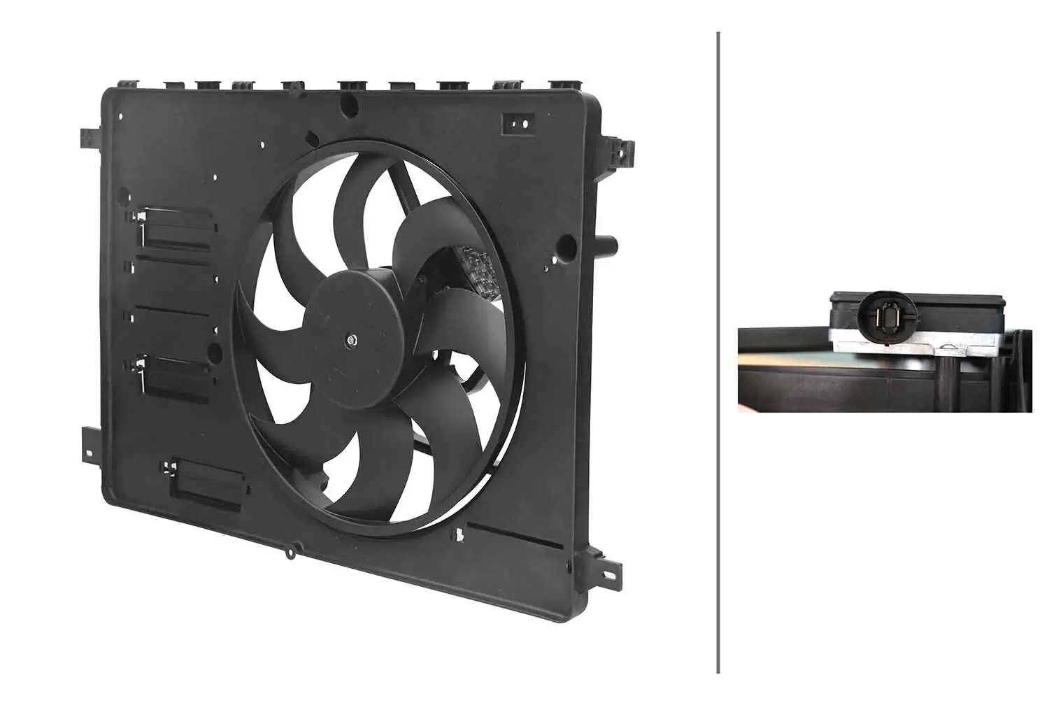 Lüfter, Motorkühlung 12 V HELLA 8EW 366 420-301