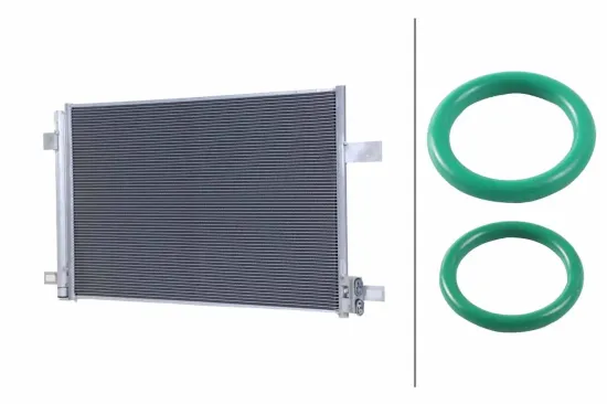 Kondensator, Klimaanlage HELLA 8FC 366 220-121 Bild Kondensator, Klimaanlage HELLA 8FC 366 220-121