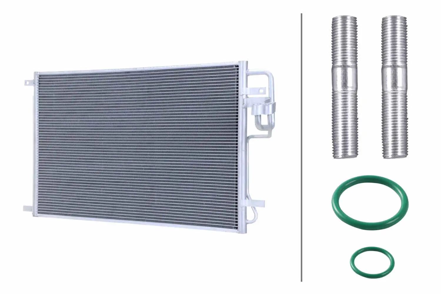 Kondensator, Klimaanlage HELLA 8FC 366 221-791