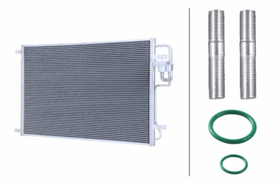 Kondensator, Klimaanlage HELLA 8FC 366 221-791 Bild Kondensator, Klimaanlage HELLA 8FC 366 221-791