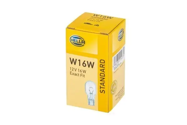 Glühlampe, Blinkleuchte 12 V 16 W W16W HELLA 8GA 008 246-001