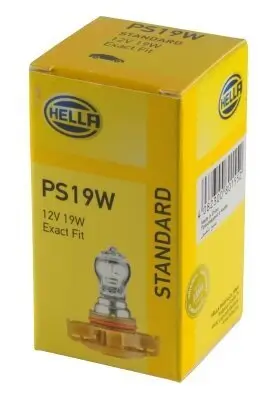 Glühlampe, Nebelschlussleuchte 12 V 19 W PS19W HELLA 8GA 223 569-021