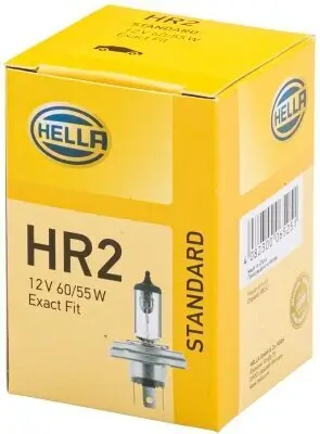 Glühlampe, Hauptscheinwerfer 12 V 60/55 W R2 (Bilux) HELLA 8GJ 004 173-121