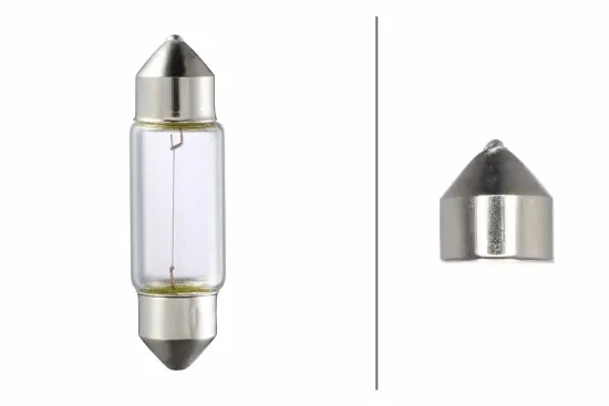 Glühlampe, Kennzeichenleuchte 12 V 5 W C5W HELLA 8GM 002 092-121 Bild Glühlampe, Kennzeichenleuchte 12 V 5 W C5W HELLA 8GM 002 092-121