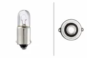 Glühlampe, Blinkleuchte 12 V 4 W T4W HELLA 8GP 002 067-121