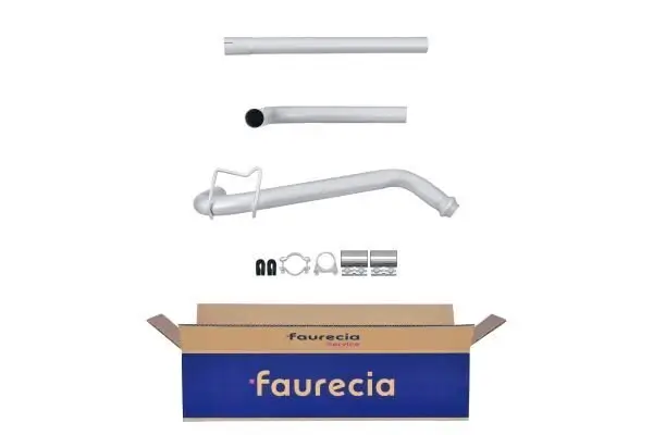 Abgasrohr vorne HELLA 8LA 366 001-041