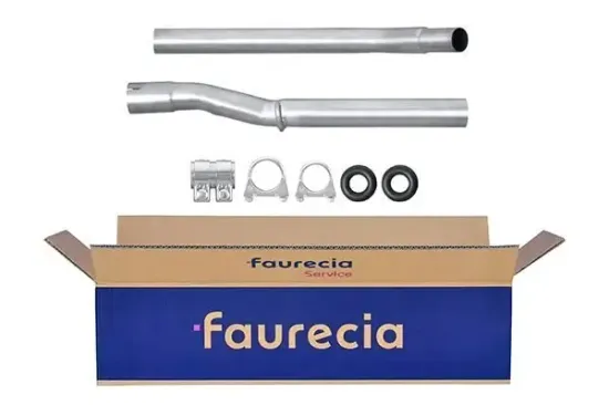 Abgasrohr Mitte HELLA 8LA 366 003-201 Bild Abgasrohr Mitte HELLA 8LA 366 003-201