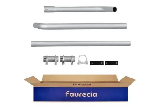 Abgasrohr hinten HELLA 8LA 366 003-751 Bild Abgasrohr hinten HELLA 8LA 366 003-751