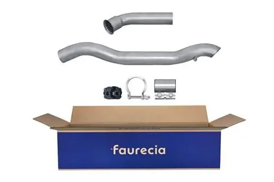 Abgasrohr hinten HELLA 8LA 366 003-781 Bild Abgasrohr hinten HELLA 8LA 366 003-781