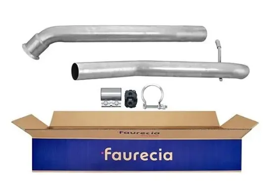Abgasrohr hinten HELLA 8LA 366 003-791 Bild Abgasrohr hinten HELLA 8LA 366 003-791