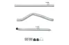 Abgasrohr hinten HELLA 8LA 366 004-141 Bild Abgasrohr hinten HELLA 8LA 366 004-141