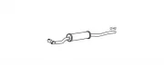 Vorschalldämpfer vorne HELLA 8LB 366 020-011