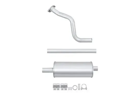 Vorschalldämpfer vorne HELLA 8LB 366 021-431 Bild Vorschalldämpfer vorne HELLA 8LB 366 021-431