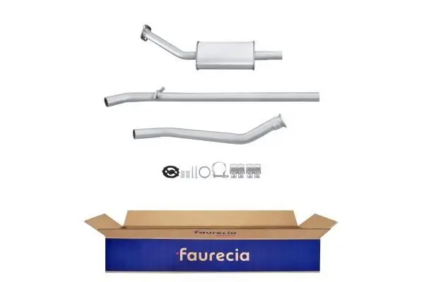 Vorschalldämpfer vorne HELLA 8LB 366 021-491